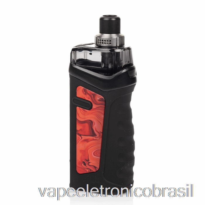 Vape Vaporesso Vandy Vape Jackaroo 70w Pod Mod Kit Haze Vermelho